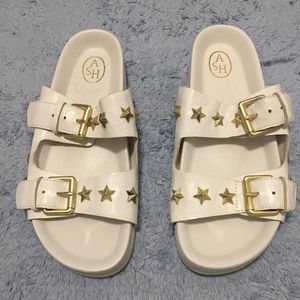 Ash United Star Studded Slides Sandals